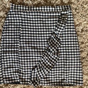 Primark gingham mini skirt